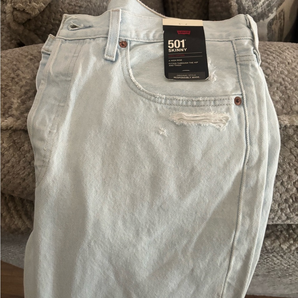 Levi's Light Blue Denim Jeans